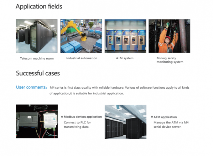 PUSR USR- N510 ইন্ডাস্ট্রিয়াল মোডবাস গেটওয়ে সিরিয়াল RS232 RS485 RS422 এট কমান্ড সহ ইথারনেট রূপান্তরকারী ফাংশন আইওটি ডিভাইস 8