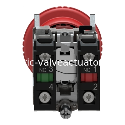 ভালো দাম স্নাইডার ইলেকট্রিক মাশরুম হেড জরুরী স্টপ বোতাম সুইচ XB4BS8445 3A বর্তমান 600 VAC ভোল্টেজ রেটিং অনলাইনে