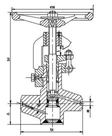 ভালো দাম কার্বন ইস্পাত বৈদ্যুতিক ভালভ Actuator, কাট-অফ ভালভ J61Y DN5 অনলাইনে