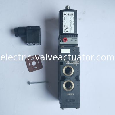 ভালো দাম BURKERT Pilot operated Solenoid Valve 6519 Series 137423 6519AK-H08 O-NM82-B5-024/DC-02 অনলাইনে