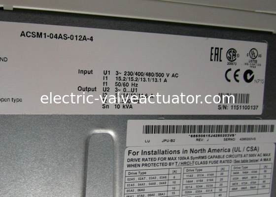 ভালো দাম ACSM1-04AS-012A-4 MOTION CONTROL FREQUENCY CONVERTER UL OPEN TYPE B FRAME অনলাইনে