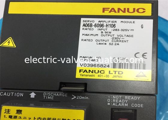 ভালো দাম 283-325V,9.1KW A06B-6096-H106 AC Servo Amplifier Fanuc ALPHA SERVO MODULE অনলাইনে