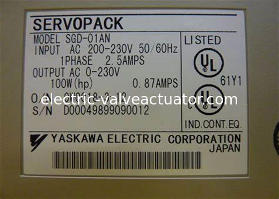 ভালো দাম Yaskawa SGD-01AN AC Servo Drives Servopack 100 WATT 1PHASE OUTPUT 0-230 VAC অনলাইনে