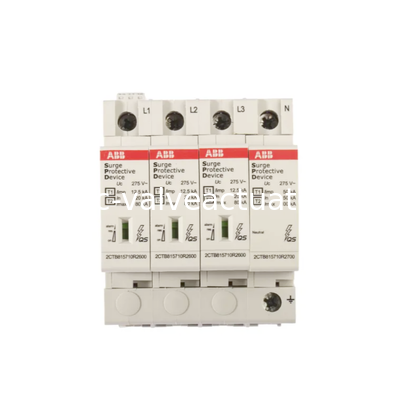 ভালো দাম ABB 2CTB815710R0700 Surge Protection Device SPD Type 1+2 3P+N 275V Lightning Surge Protector অনলাইনে