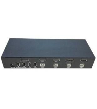 ভালো দাম 4 পোর্ট DC12V 3840x2160 ডেস্কটপ কেভিএম স্যুইচ SW2401DP DYLINK অনলাইনে